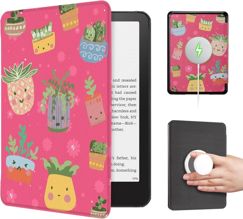 CoBak Case for 7" E-Readers - All New PU Leather Cover with Auto Sleep Wake Feature for E-Readers 2024 Released - Image 1